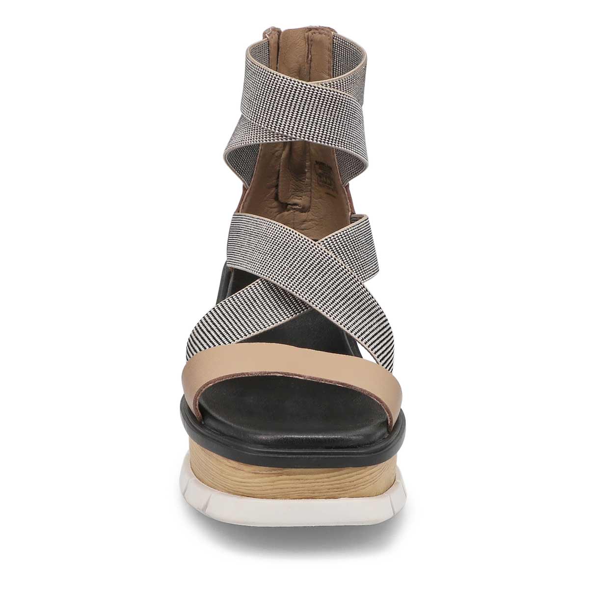 Women's Joanie III Wedge Sandal - Taupe/White