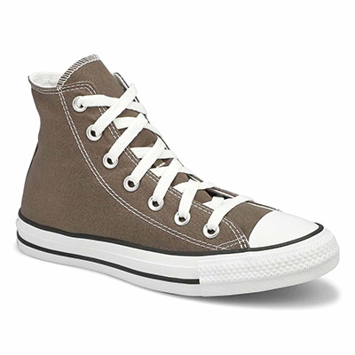 Lds Chuck Taylor All Star Hi Sneaker - Charcoal