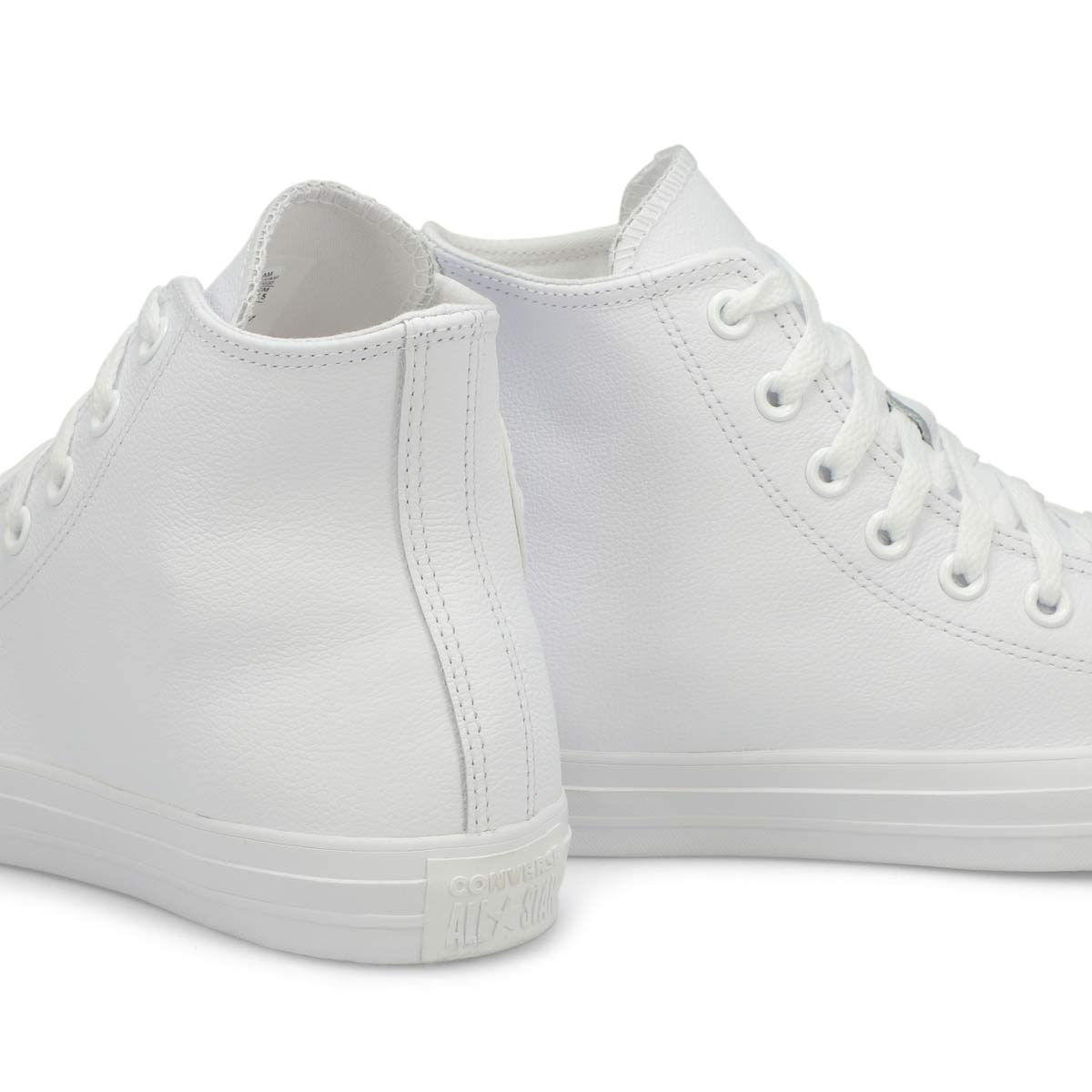 Women's Chuck Taylor All Star Leather Hi Top Sneaker - White Mono