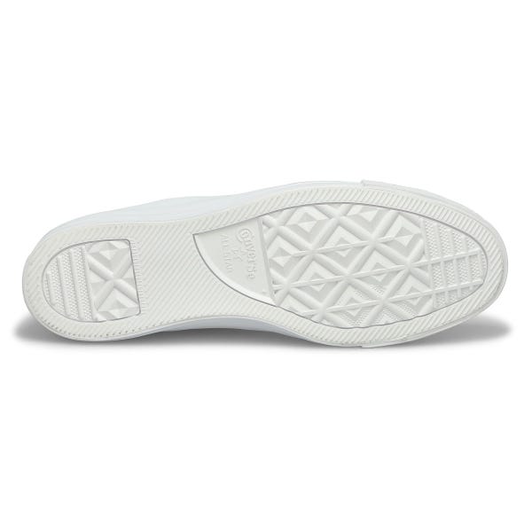 Baskets hautes en cuir CHUCK TAYLOR ALL STAR LEATHER HI TOP, blanc mono, hommes