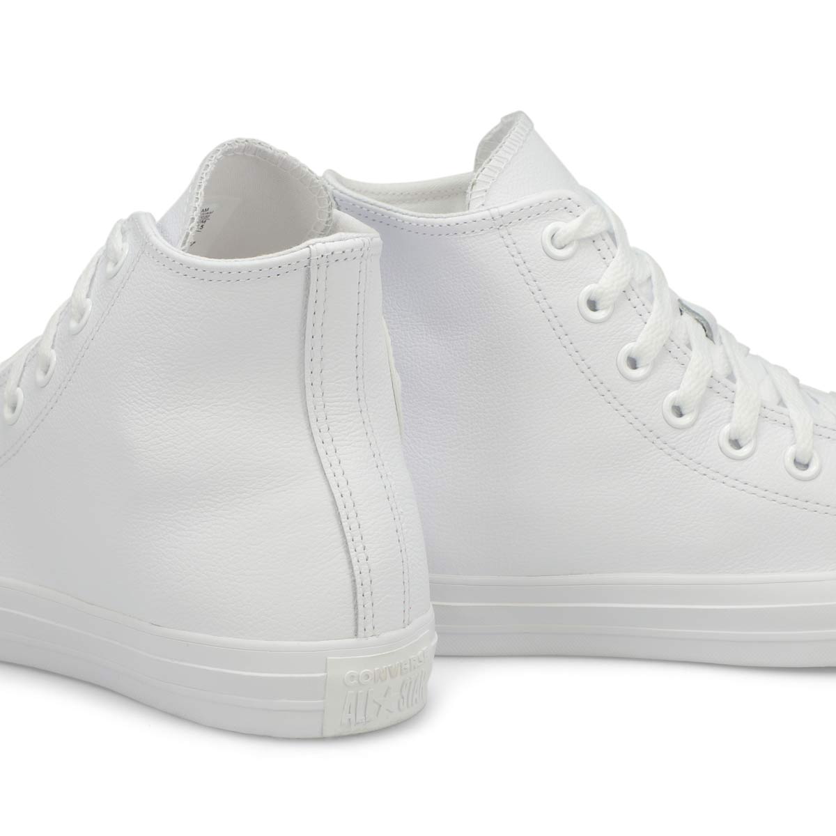 Women's All Star Leather Hi Top Sneaker - White