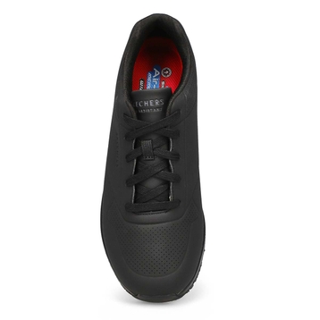 Men's Uno Slip Resistant Wide Sneaker - Black