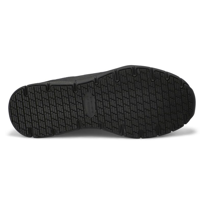 Baskets antidérapantes à enfiler NAMPA KNOTLY SLIP-INS, noir, hommes - LARGE