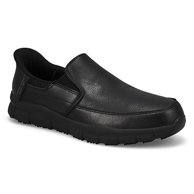Mns Nampa - Broxtin Slip Resistant Slip-Ins Shoe - Black