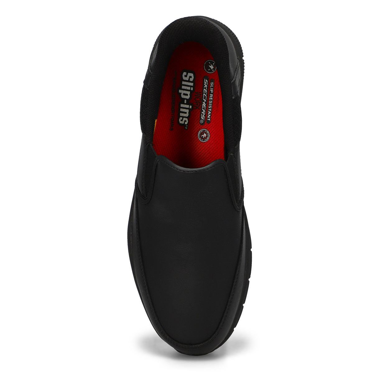 Men's Nampa - Broxtin Slip Resistant Slip-Ins Shoe - Black