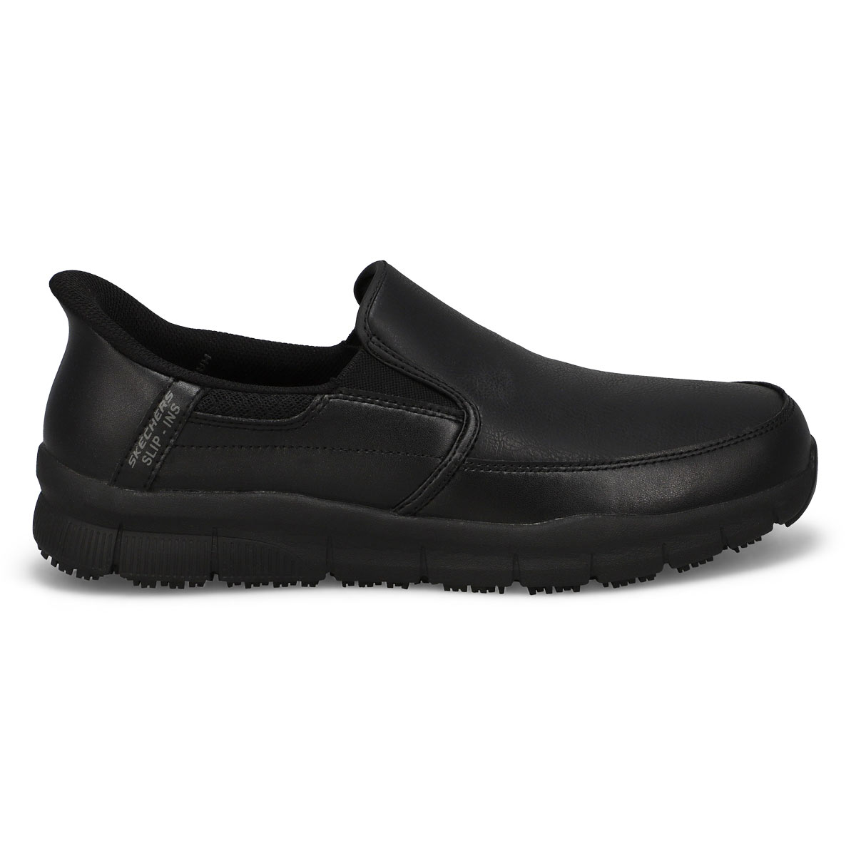 Men's Nampa - Broxtin Slip Resistant Slip-Ins Shoe - Black