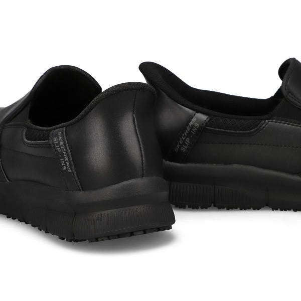 Chaussure antidérapante à enfiler NAMPA - BROXTIN, noir, hommes