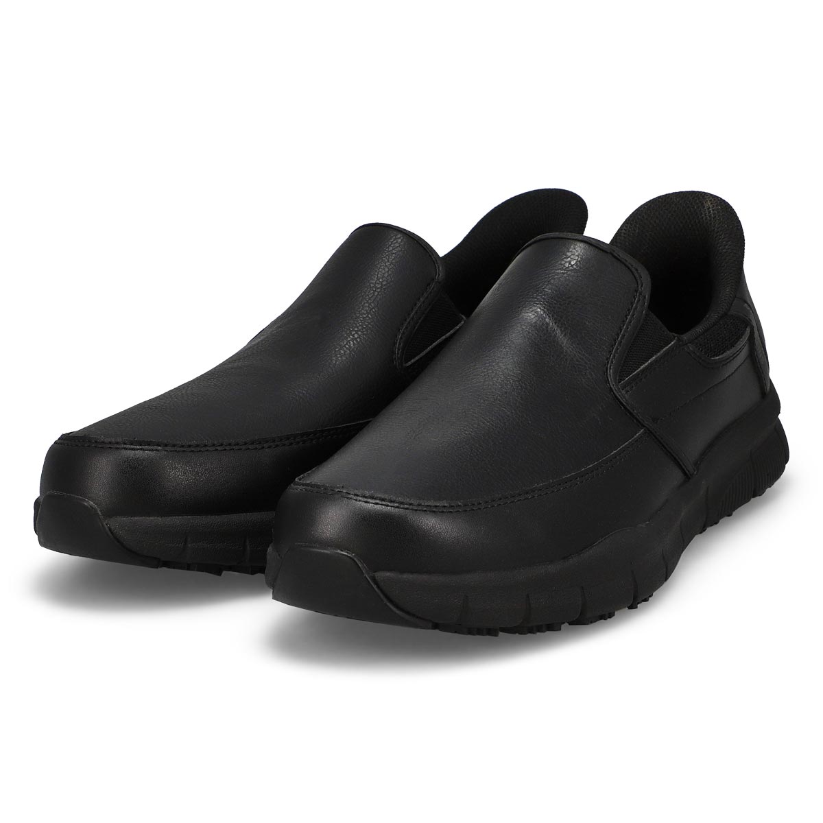 Men's Nampa - Broxtin Slip Resistant Slip-Ins Shoe - Black