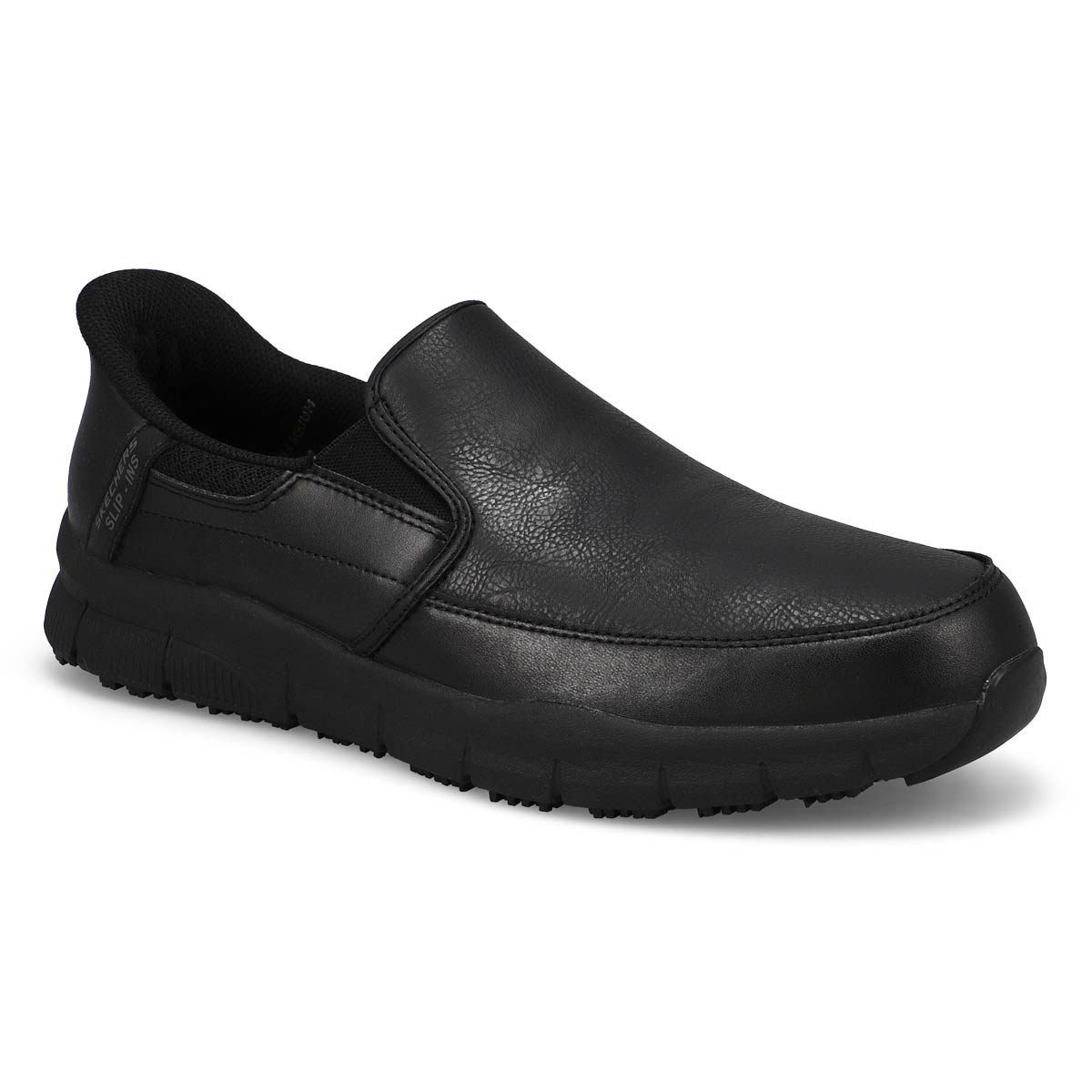 Men's Nampa - Broxtin Slip Resistant Slip-Ins Shoe - Black