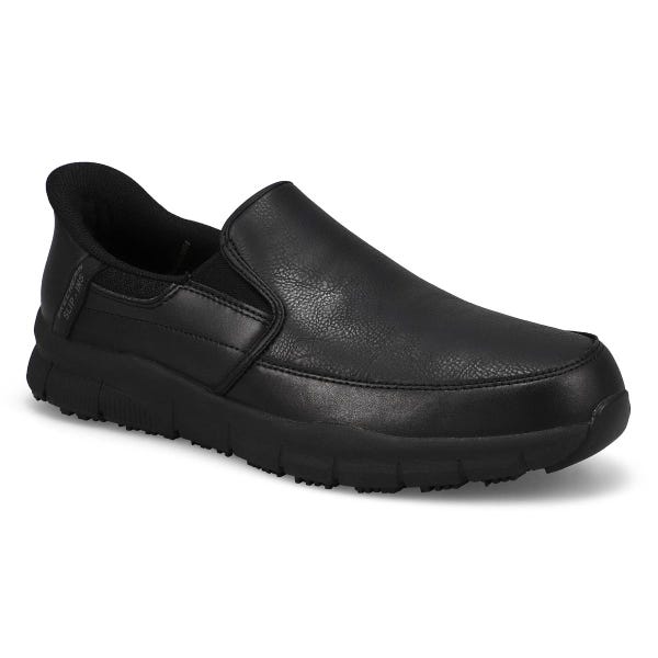 Chaussure antidérapante à enfiler NAMPA - BROXTIN, noir, hommes