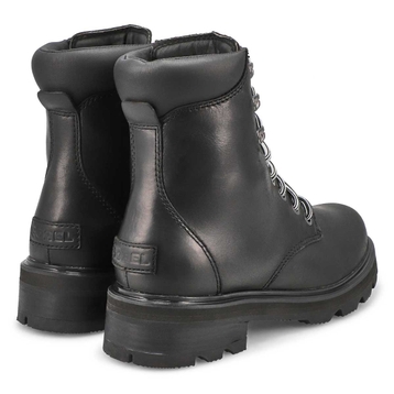 Women's Lennox Lace Stkd Waterproof Boot - Black