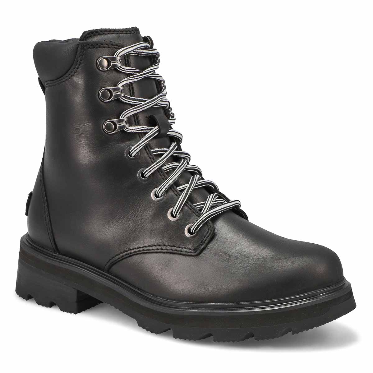 Women's Lennox Lace Stkd Waterproof Boot - Black