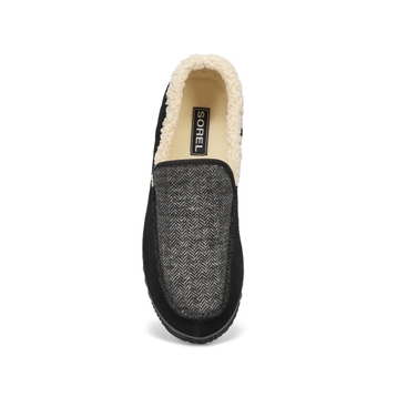 Pantoufle DUDE MOC, gris/noir, hommes