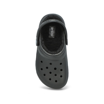 Kids Classic Lined Comfort Clog - Black