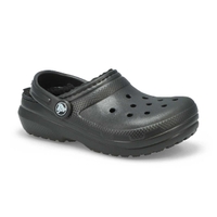 Kids Classic Lined Comfort Clog - Black