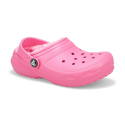 Kds Classic Lined Comfort Clog - Pink Lemonade