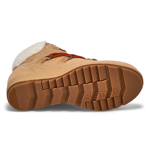 Botte imperméable EVIE COZY LACE, chamois, femmes