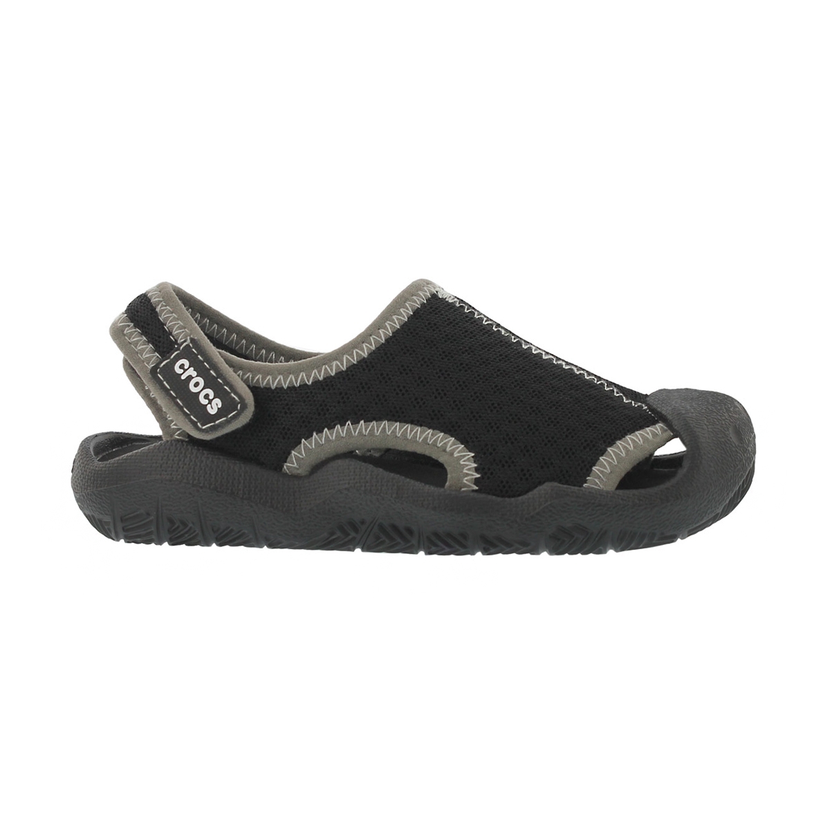Boy's Swiftwater Casual Sandal -  Black/White