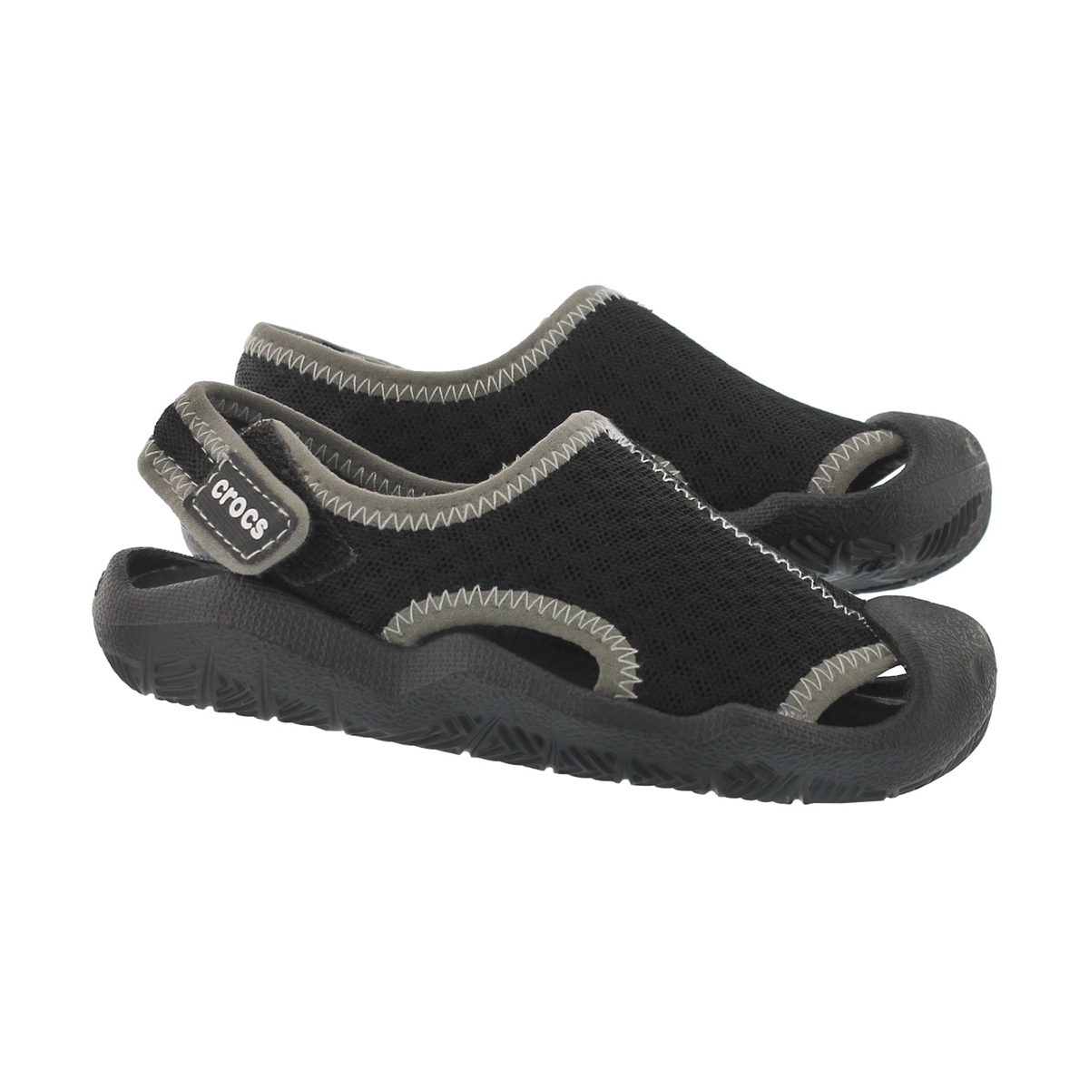 Boy's Swiftwater Casual Sandal -  Black/White