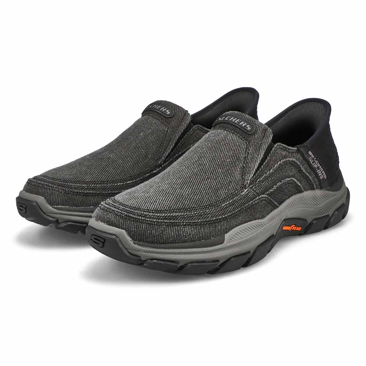 Men's Respected Holmgren Slip-Ins Casual Shoe - Black