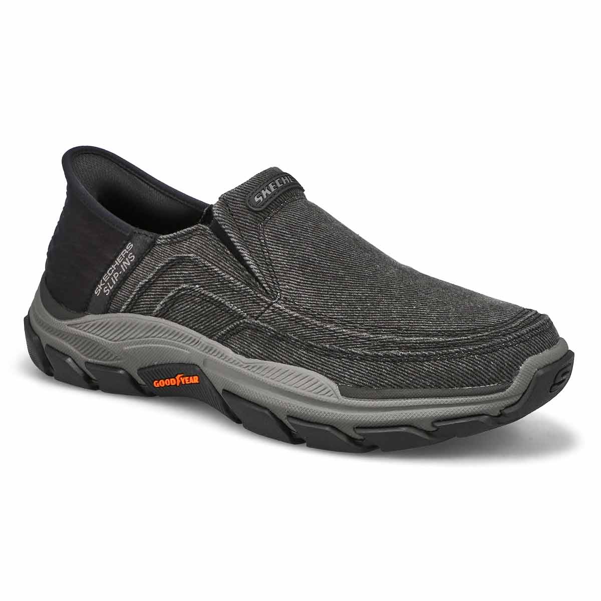 Men's Respected Holmgren Slip-Ins Casual Shoe - Black