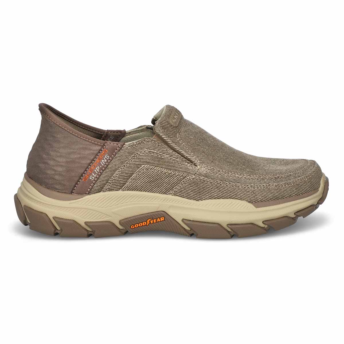 Baskets décontractées à enfiler RESPECTED HOLMGREN SLIP-INS, taupe, hommes