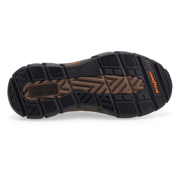 Chaussure décontractée à enfiler Slip-ins Respected Elgin pour hommes - rouge/brun
