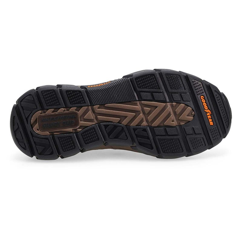 Chaussure décontractée à enfiler Slip-ins Respected Elgin pour hommes - rouge/brun