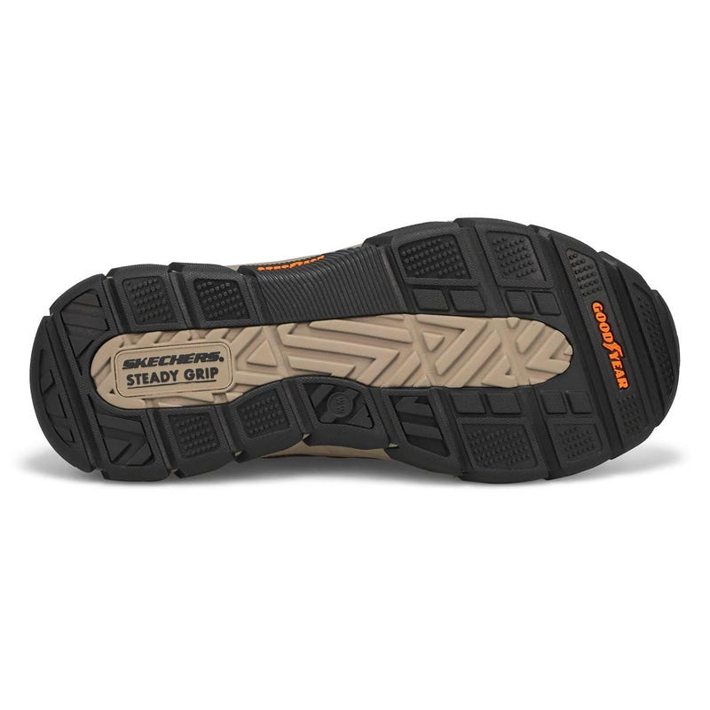 Chaussure à enfiler sans les mains RESPECTED ELGIN SLIP-INS, brun, hommes - Large