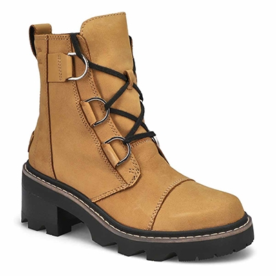 Lds Joan Now Lace Waterproof Boot - Caribou