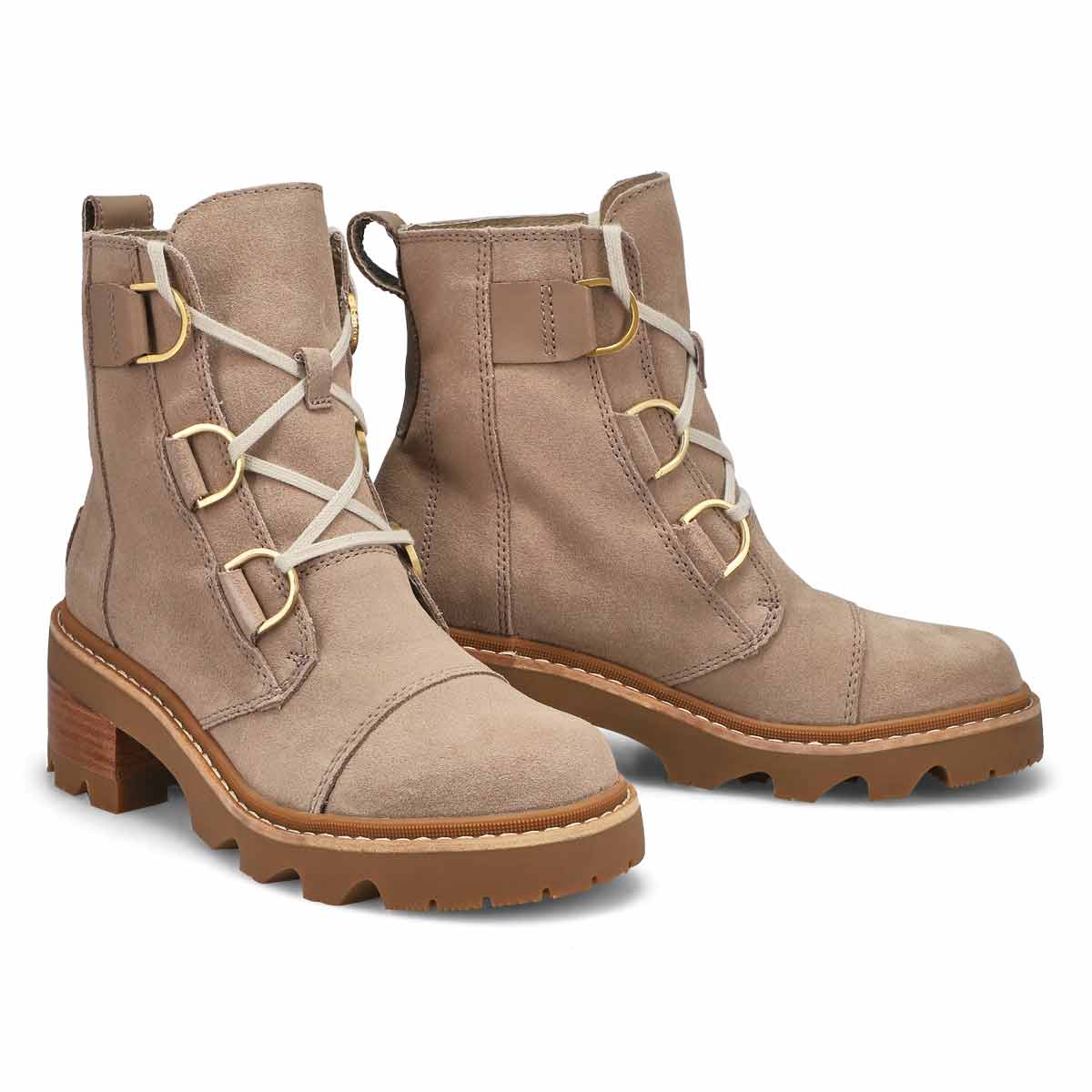 Women's Joan Now Lace Waterproof Boot - Taupe