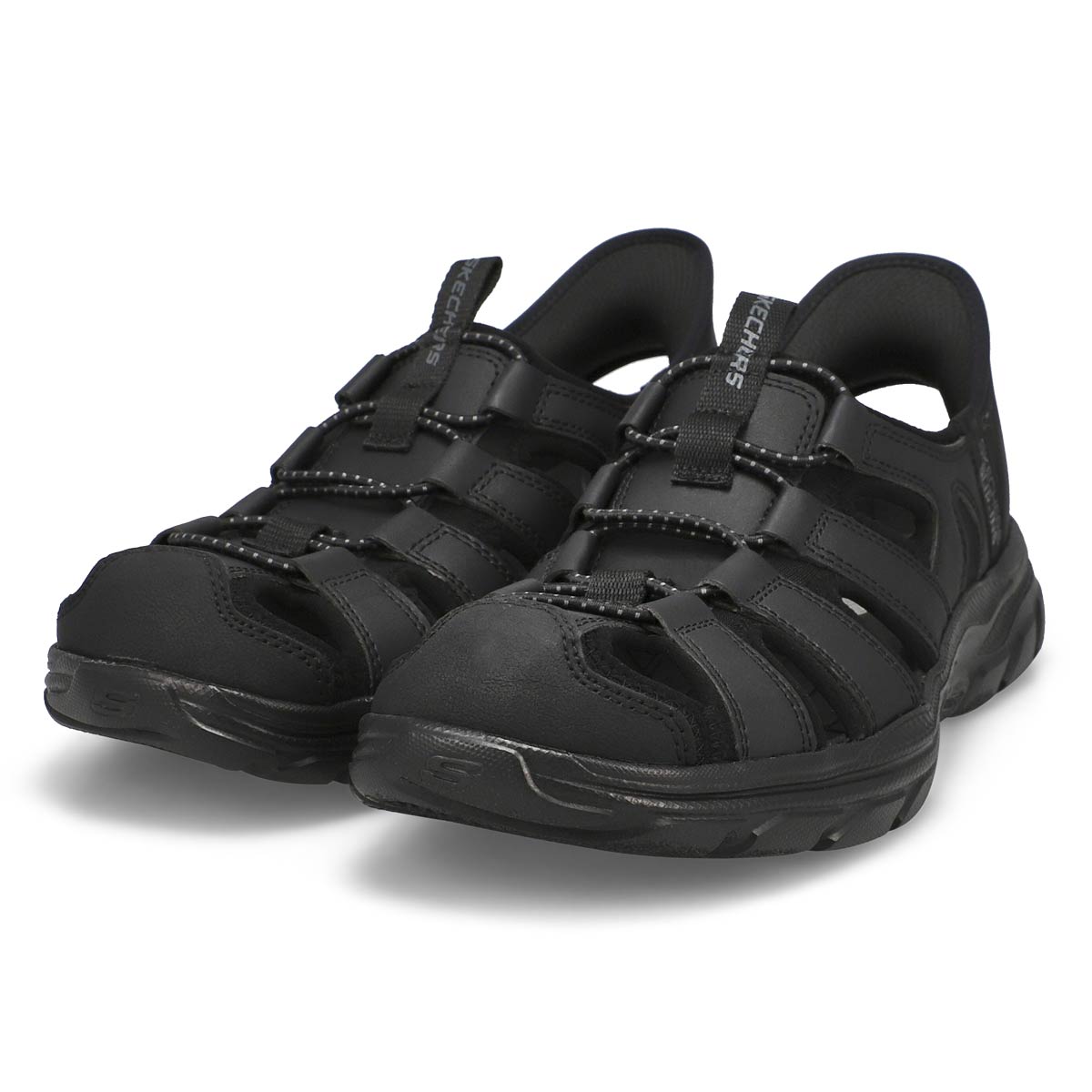 Men's Revolted - Vartan Slip-Ins Fisherman Sandal - Black