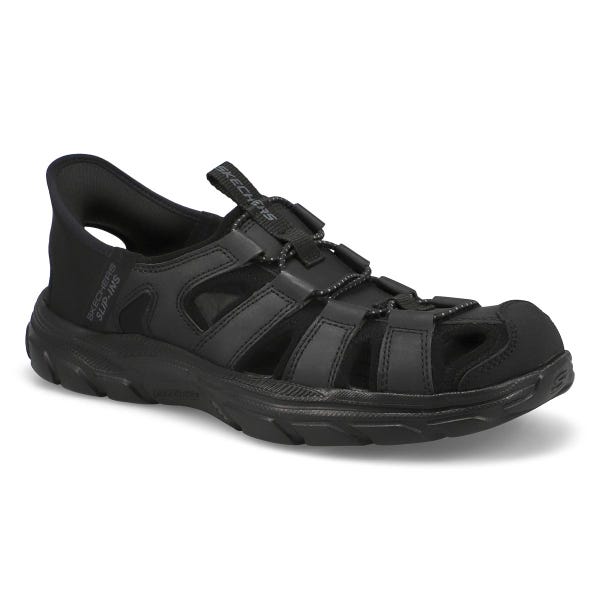 Men's Revolted - Vartan Slip-Ins Fisherman Sandal - Black
