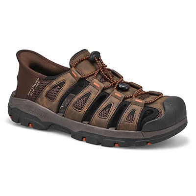 Mns Tresmen Norvick Slip-Ins Fisherman Sandal - Chocolate