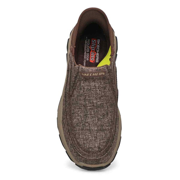 Men's Respected Garville Slip-Ins Casual Shoe - Dark Brown