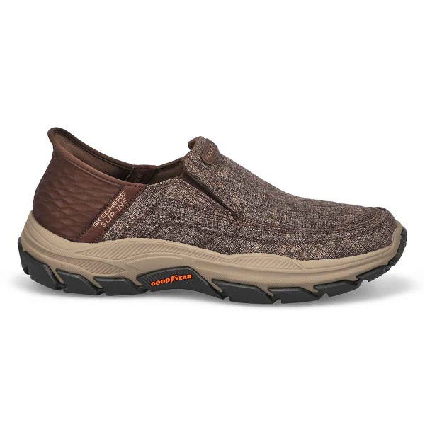 Men's Respected Garville Slip-Ins Casual Shoe - Dark Brown