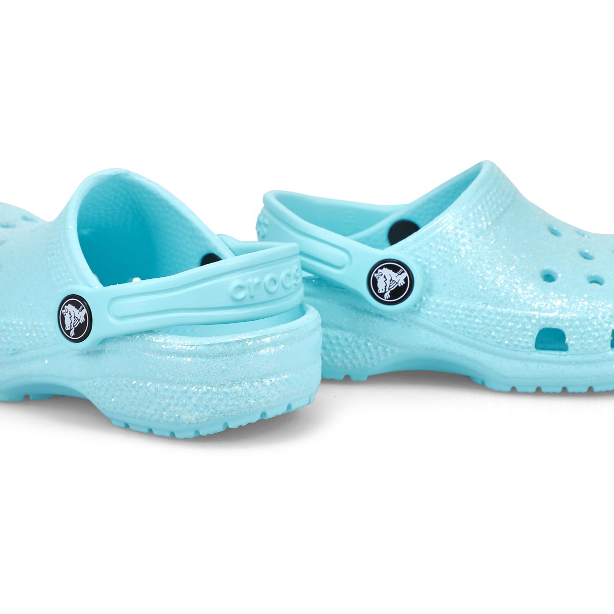 Infants' Classic Glitter EVA Clogs - Ice Blue