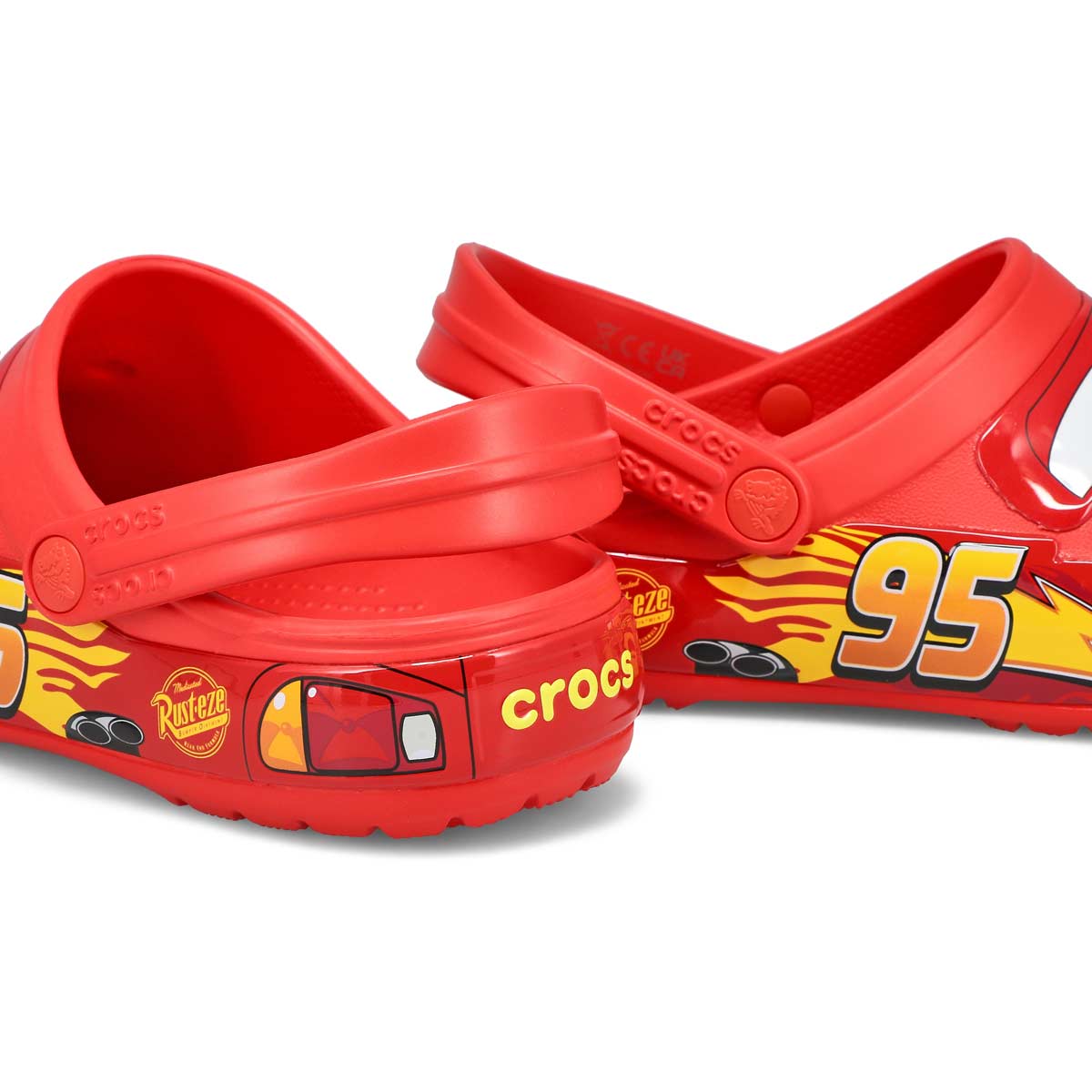 Women's Lightning McQueen Crocband Clog - Red