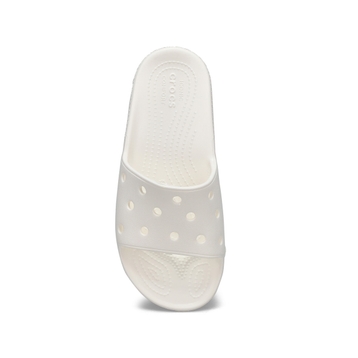 Claquette CLASSIC CROCS SLIDE, blanc, femmes