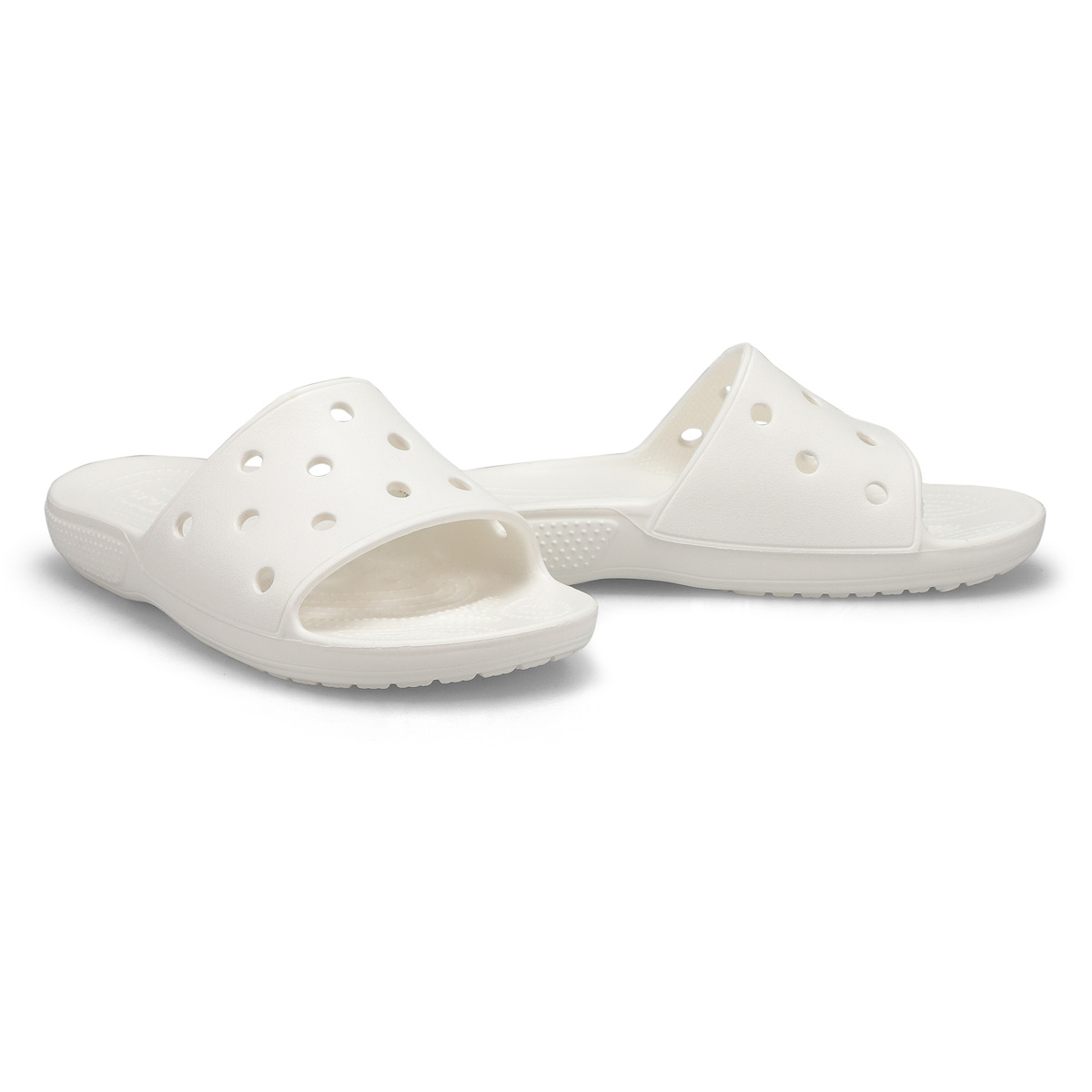 Claquette CLASSIC CROCS SLIDE, blanc, femmes