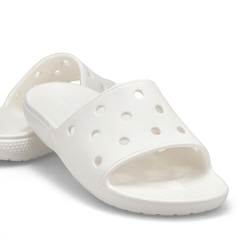 Women's Classic Crocs Slide Sandal - White
