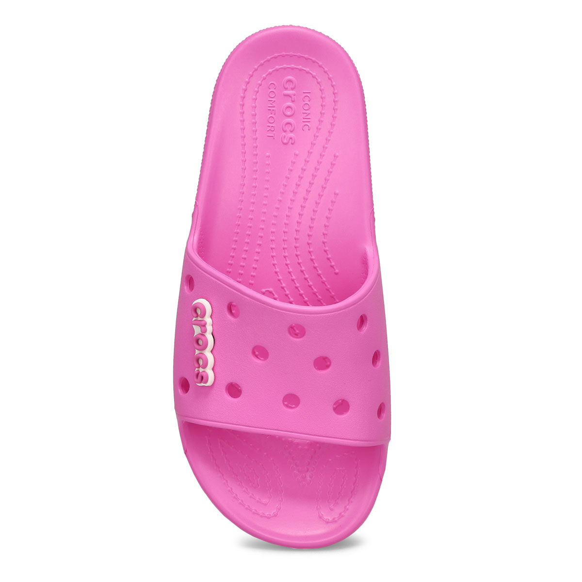 Claquette CLASSIC CROCS SLIDE, rose bonbon, femmes