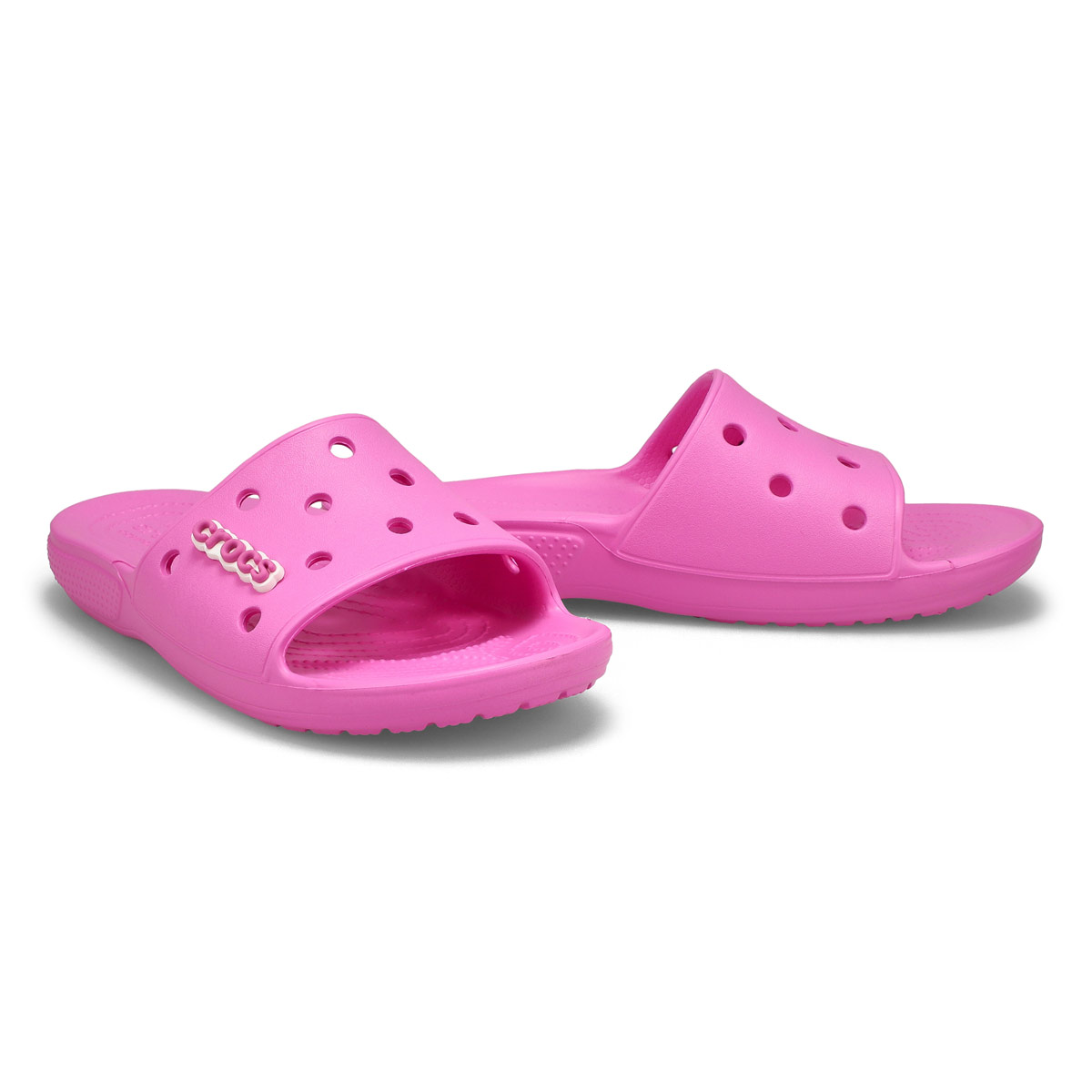 Claquette CLASSIC CROCS SLIDE, rose bonbon, femmes