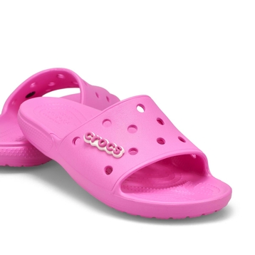 Claquette CLASSIC CROCS SLIDE, rose bonbon, femmes