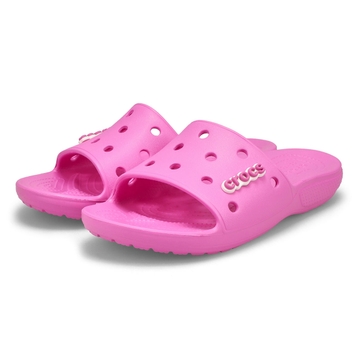 Claquette CLASSIC CROCS SLIDE, rose bonbon, femmes