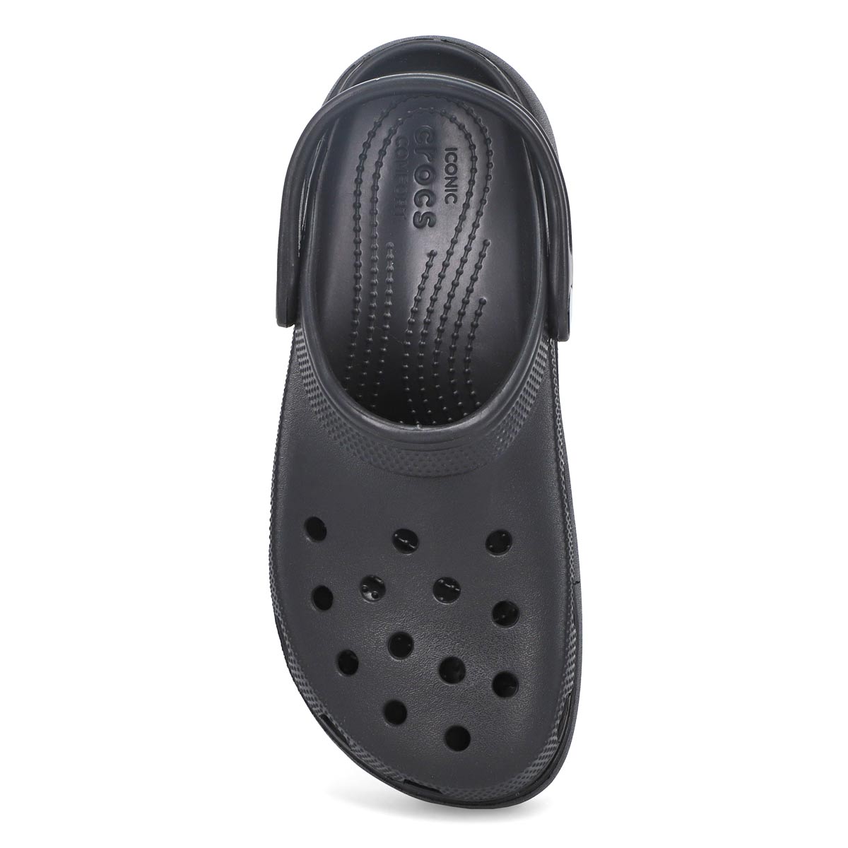 Crocs Women's Classic Platform EVA Clog - Bla | SoftMoc.com