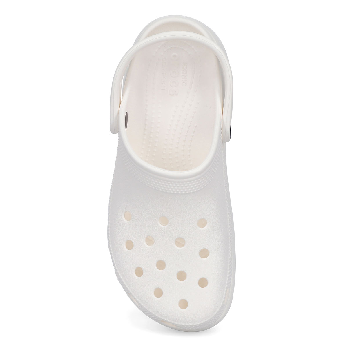 Sabot CLASSIC PLATFORM EVA, blanc, femmes