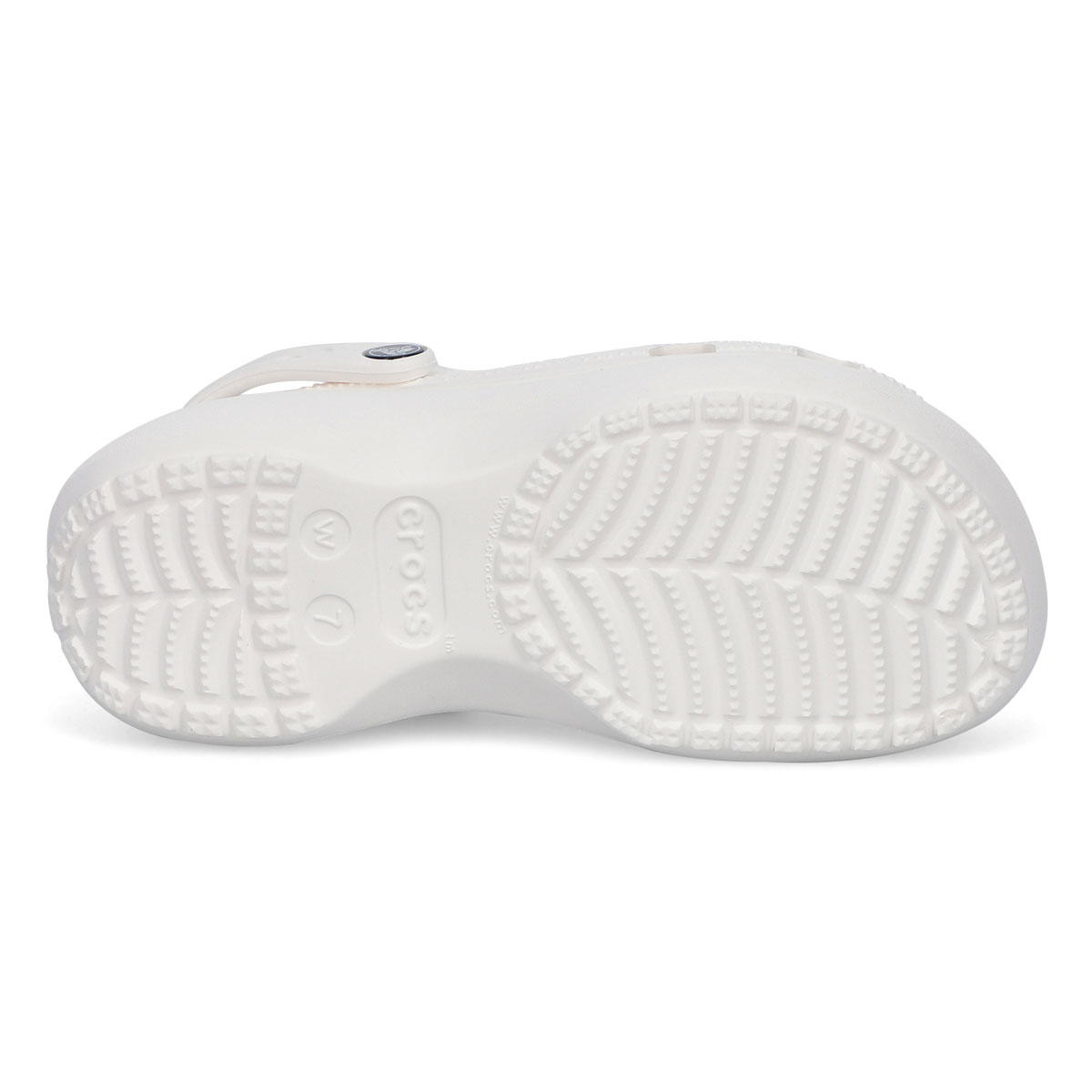 Sabot CLASSIC PLATFORM EVA, blanc, femmes