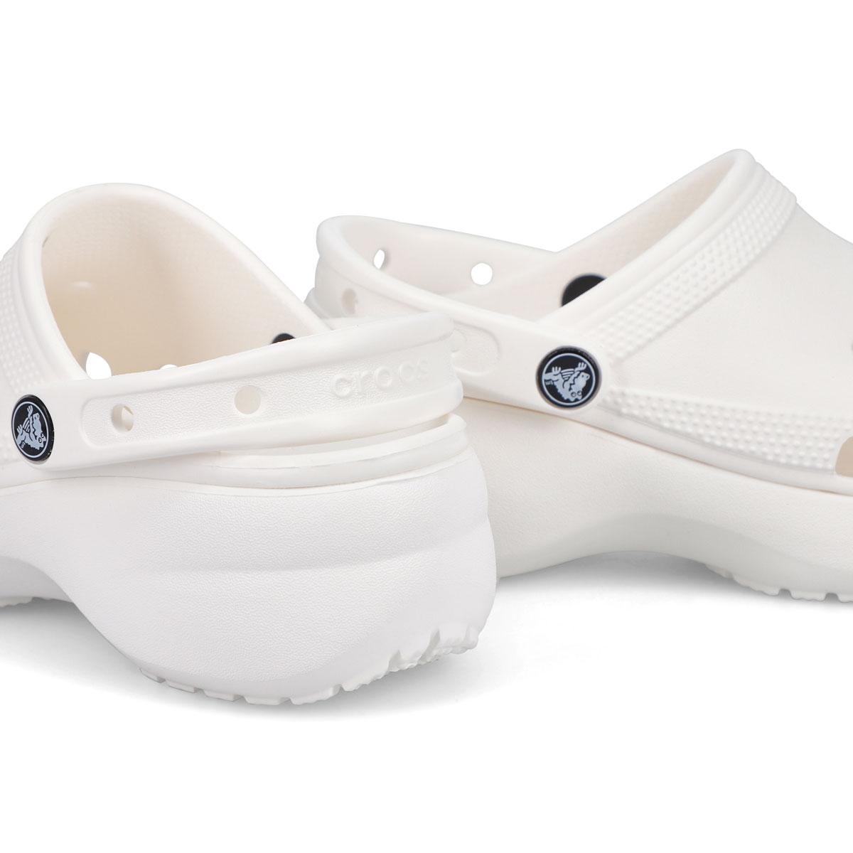 Sabot CLASSIC PLATFORM EVA, blanc, femmes