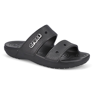 Lds Classic Crocs Slide Sandal- Black